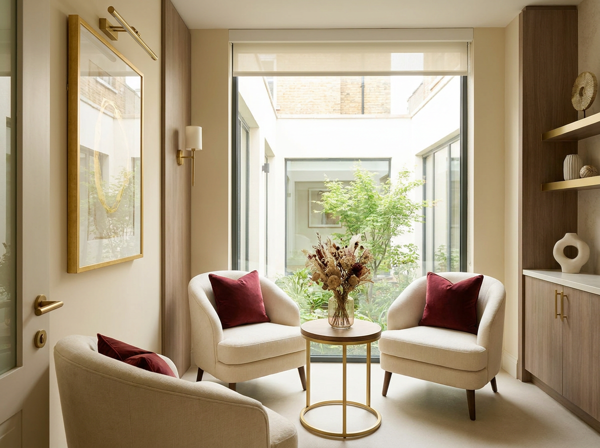 Welcoming consultation area at J. Patrick Posey, DMD